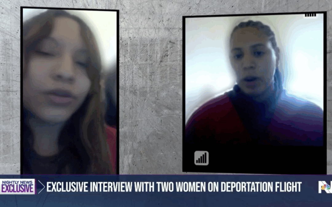 ‘We were lied to:’ Two women the Trump administration tried to send to El Salvador prison speak out — «Nos mintieron»: Dos mujeres a las que la administración Trump intentó enviar a una prisión en El Salvador hablan